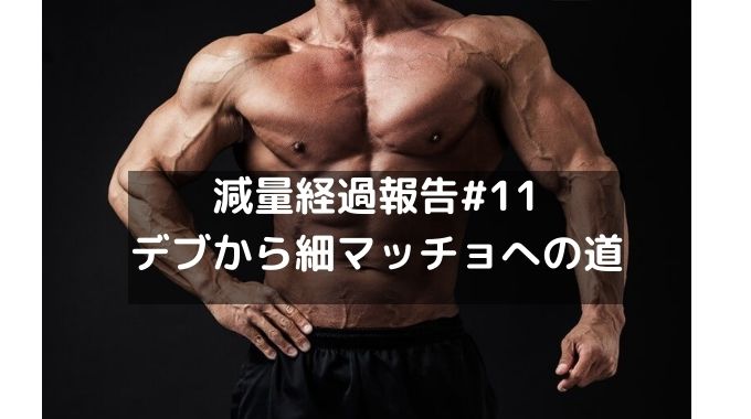減量経過報告 11 デブから細マッチョへの道 4か月が経過 減量経過報告 11 デブから細マッチョへの道 4か月が経過